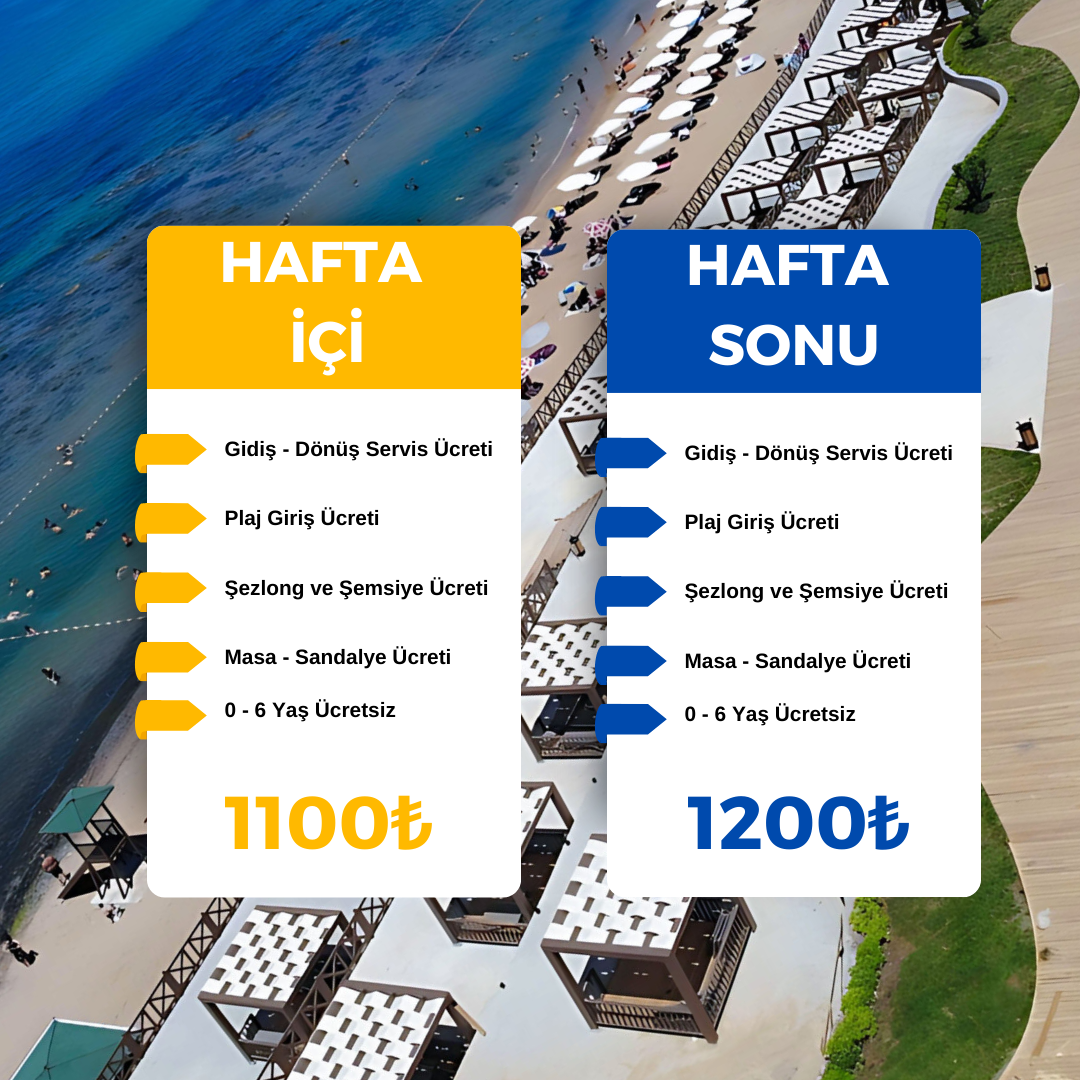 Sarıyer Altınkum Kadınlar Plajı Taşımacılığı